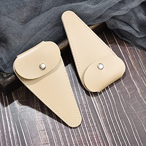 HITOPTY 5 inches Embroidery Scissors Sheath, Small Sharp Pointed Vintage Scissors Protective Case for Storing Regular Shears – 2 Pack - Image 3