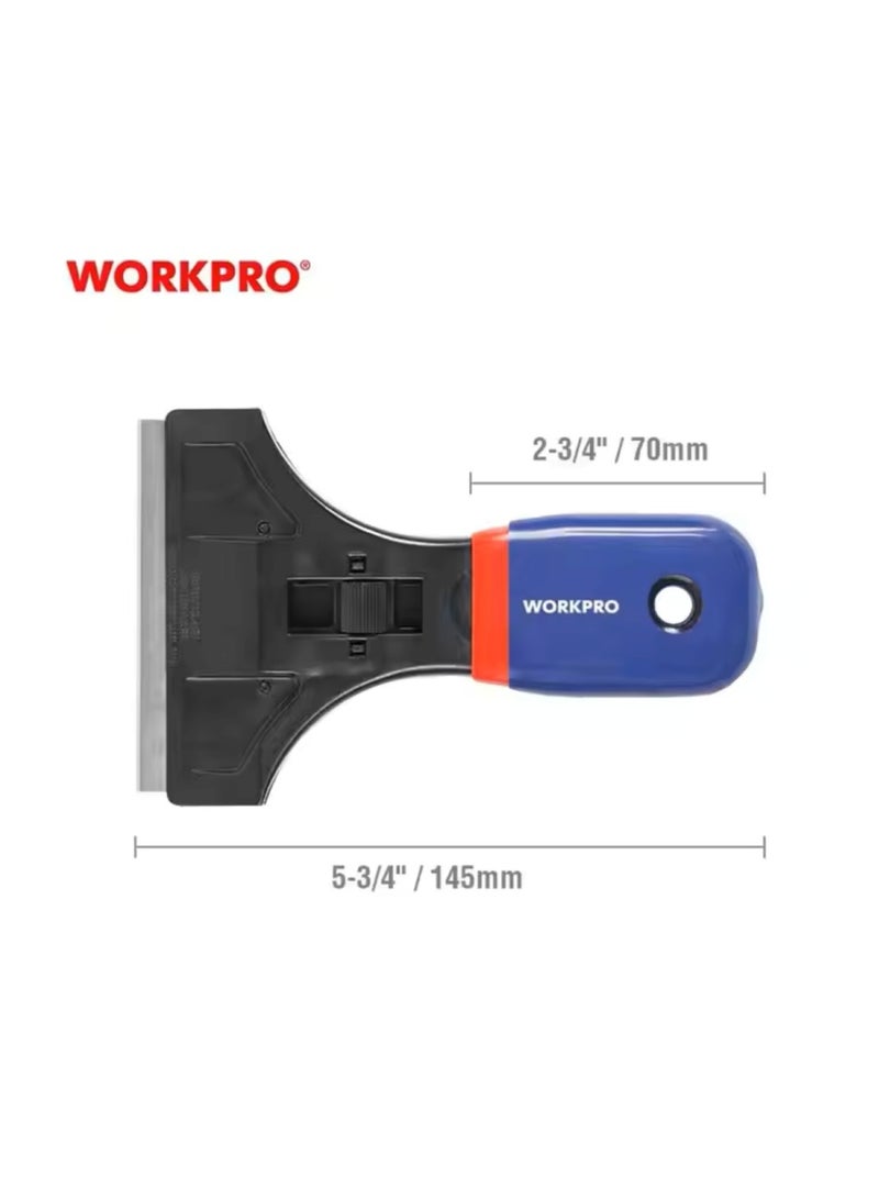 ووركبرو مقشط سكربر للأسطح الصلبة أداة يدوية فعالة لإزالة بقايا الطلاء واللاصق من المعادن والبلاط والأسطح الصعبة - Image 2