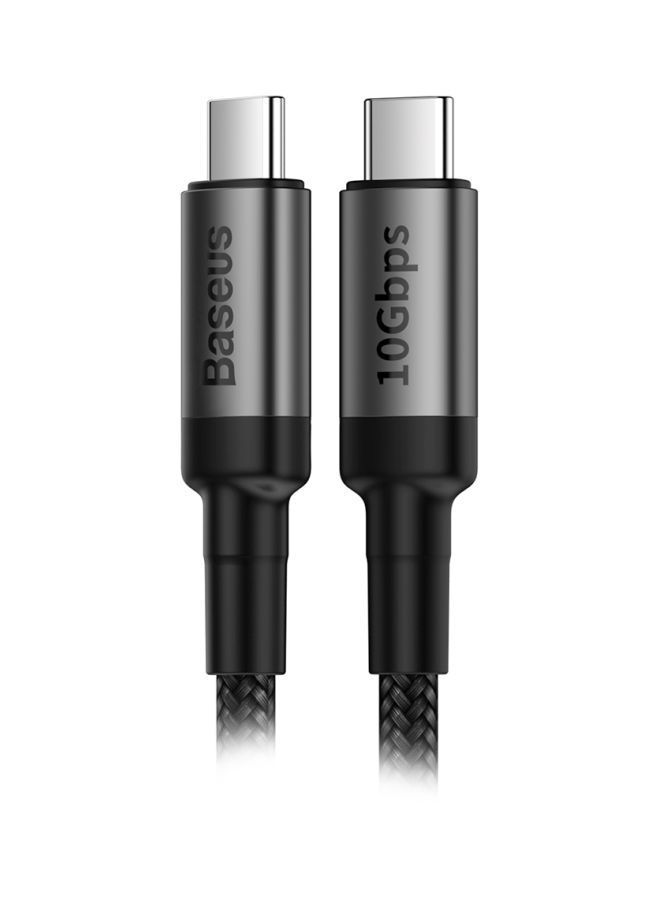 NIBEMINENT Cafule Series Data Sync Charging Cable Grey/Black - Image 2