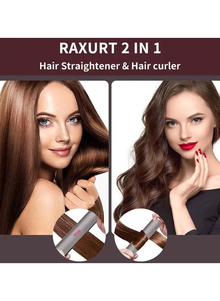DSP DSP High Quality Nice Shape Good Aluminum PTC Rapid Heating 360 Degree Rotary Power Cord Hair straightener  - Image 3