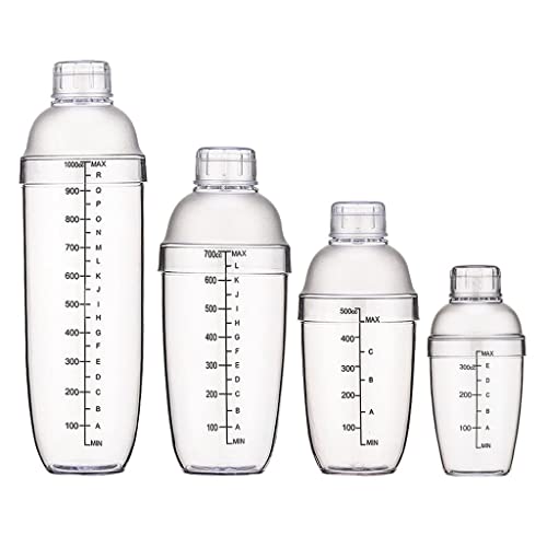 CALANDIS® Cocktail Shaker - Clear Matte Bottle Bar Pub Drink Party Supplies 350cc - Image 5