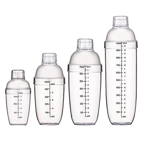 CALANDIS® Cocktail Shaker - Clear Matte Bottle Bar Pub Drink Party Supplies 350cc - Image 3