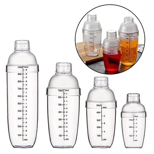 CALANDIS® Cocktail Shaker - Clear Matte Bottle Bar Pub Drink Party Supplies 350cc - Image 4