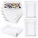 Hanaive 10 Pack Puzzle Sorting Trays for Jigsaws up to 1500 Pieces White Stackable Puzzle Sorting Trays Multipurpose Organizer Plates for Toys Beads Painting DIY Projects Fun Home Activities - Image 3