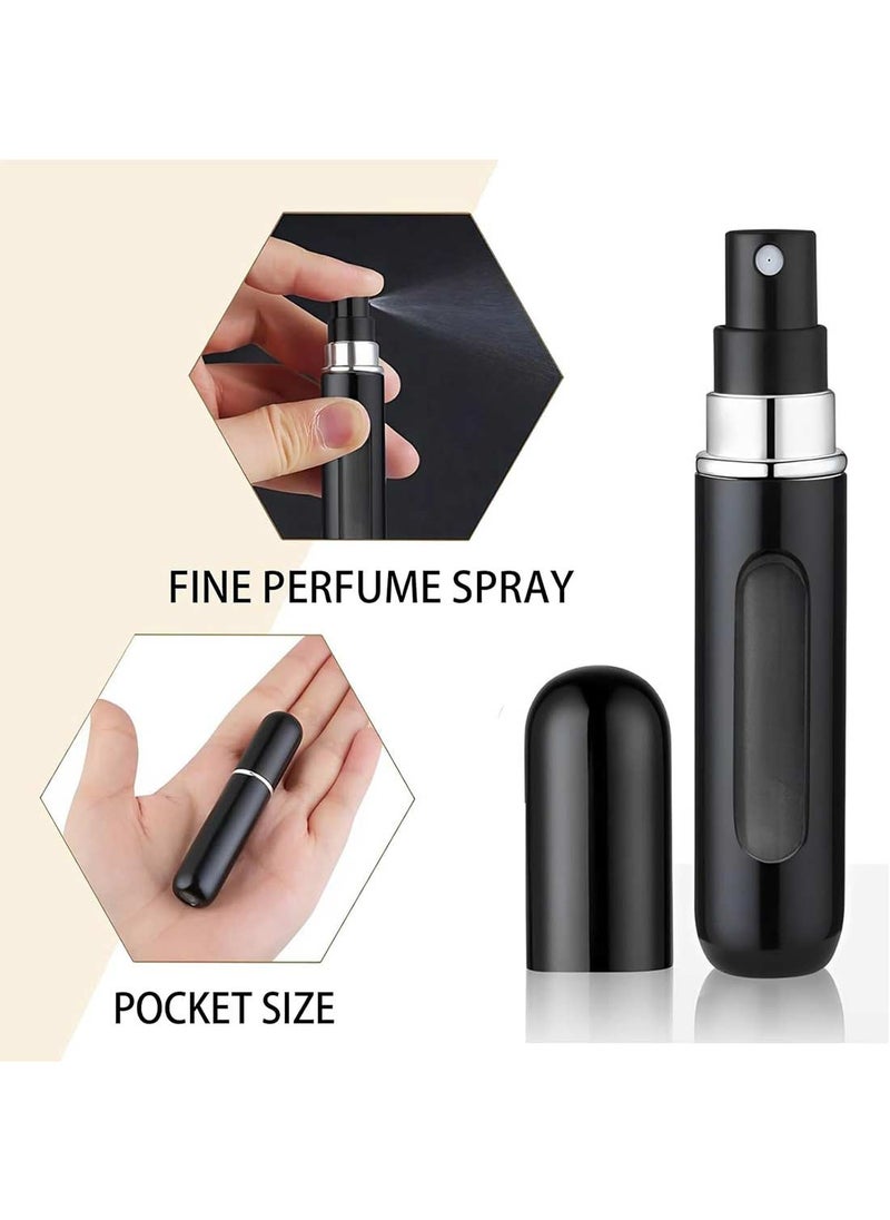 Generic Portable Perfume Travel Refillable Bottle, Travel Size Cologne Atomizer Dispenser,  Spray Bottles for Traveling, Pocket Purse Perfume On the Go Container, 5ml 5 Pack  - Image 2