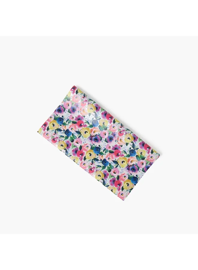 Findz Findz Floral Print Paper Gift Wrap - 70x200 cms