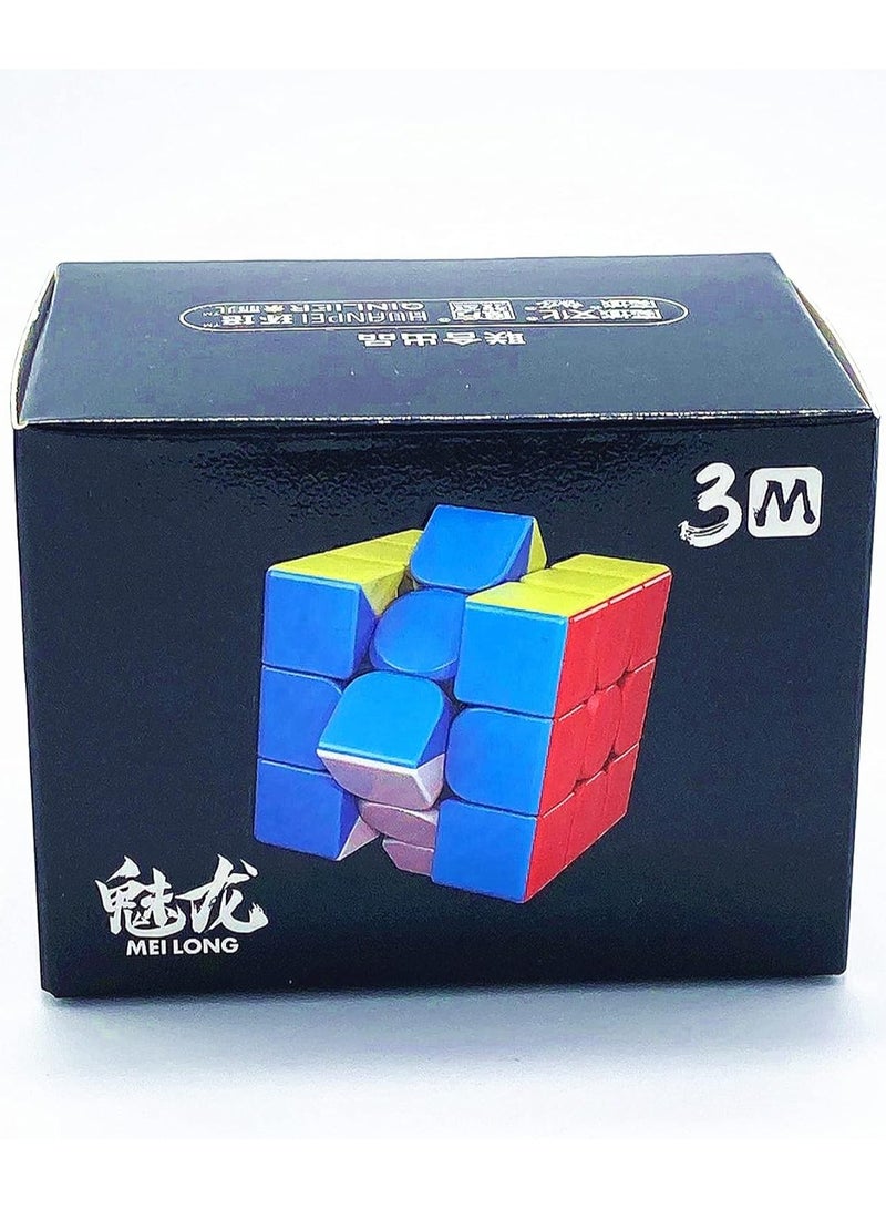 مو يو MoYu Meilong 3M 3x3 مكعب السرعة المغناطيسي بدون ملصقات - Image 4