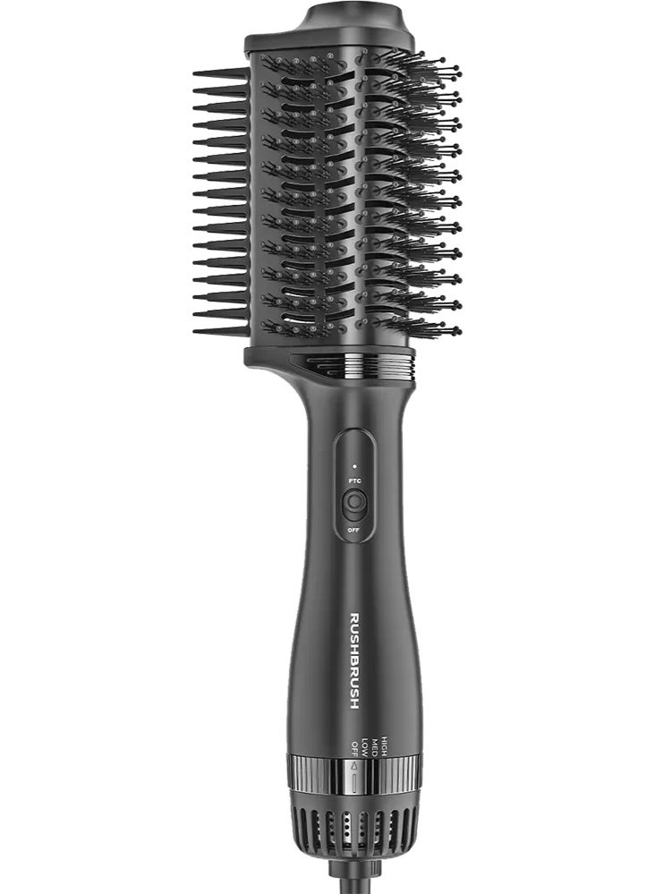 Rush Brush RushBrush 1000W Ceramic VS1 Rotating Ionic Hair Styler - Black - Image 4