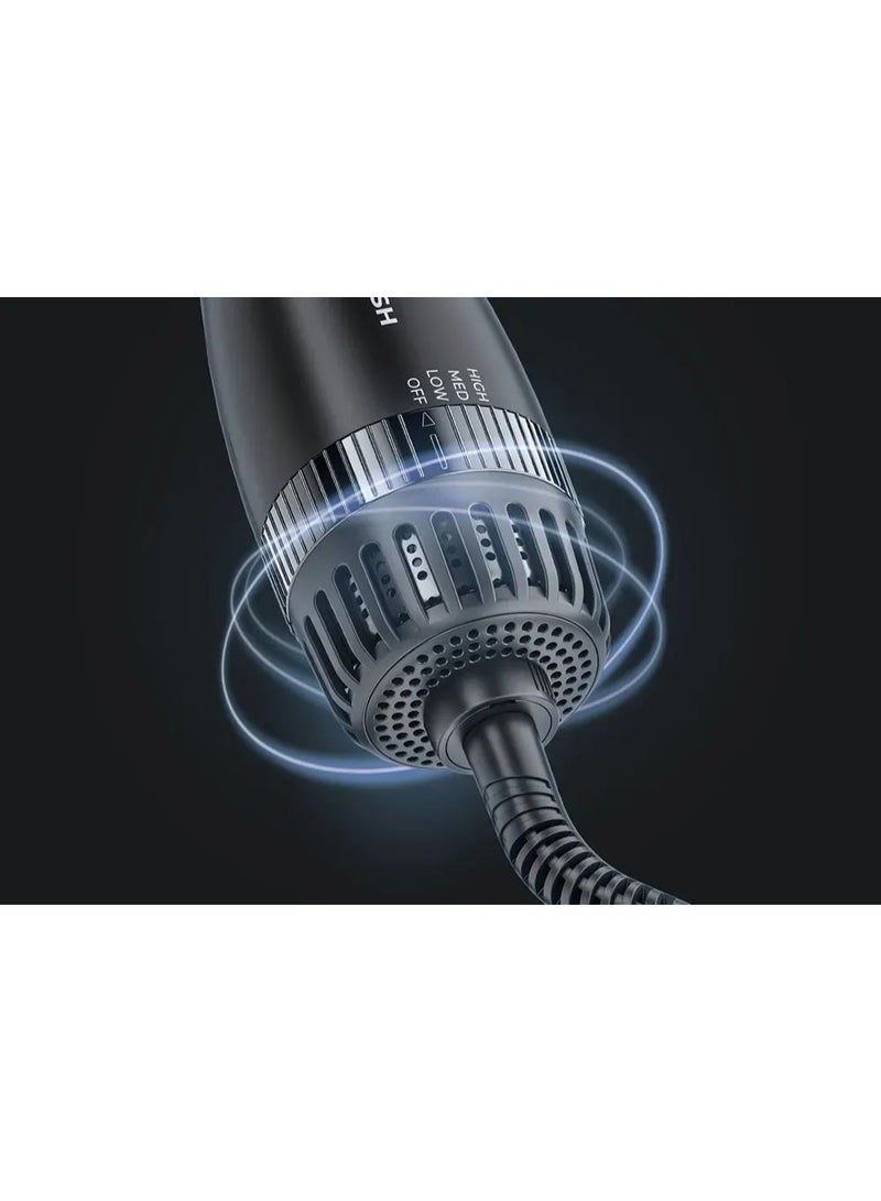 Rush Brush RushBrush 1000W Ceramic VS1 Rotating Ionic Hair Styler - Black - Image 2
