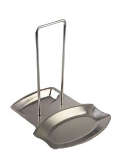 FRIEET Stainless Steel Pan Pot Cover Lid Rack Stand Spoon Holder Silver 18.5x15.5x20centimeter  - Image 1