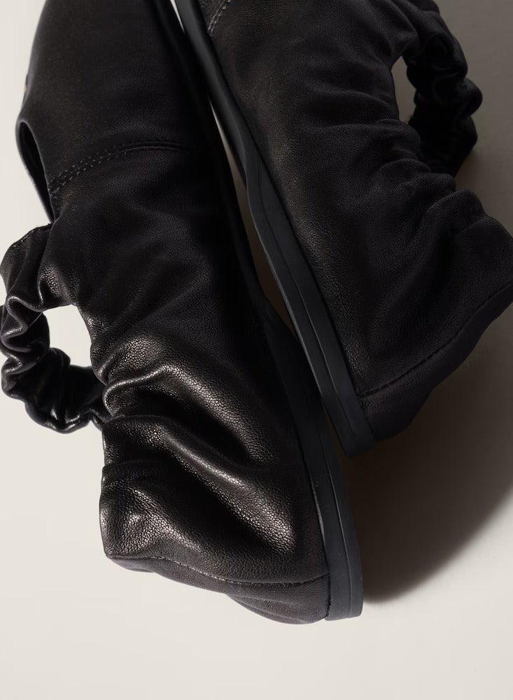 Miu Miu Ruches ballerinas in nappa leather - Image 3