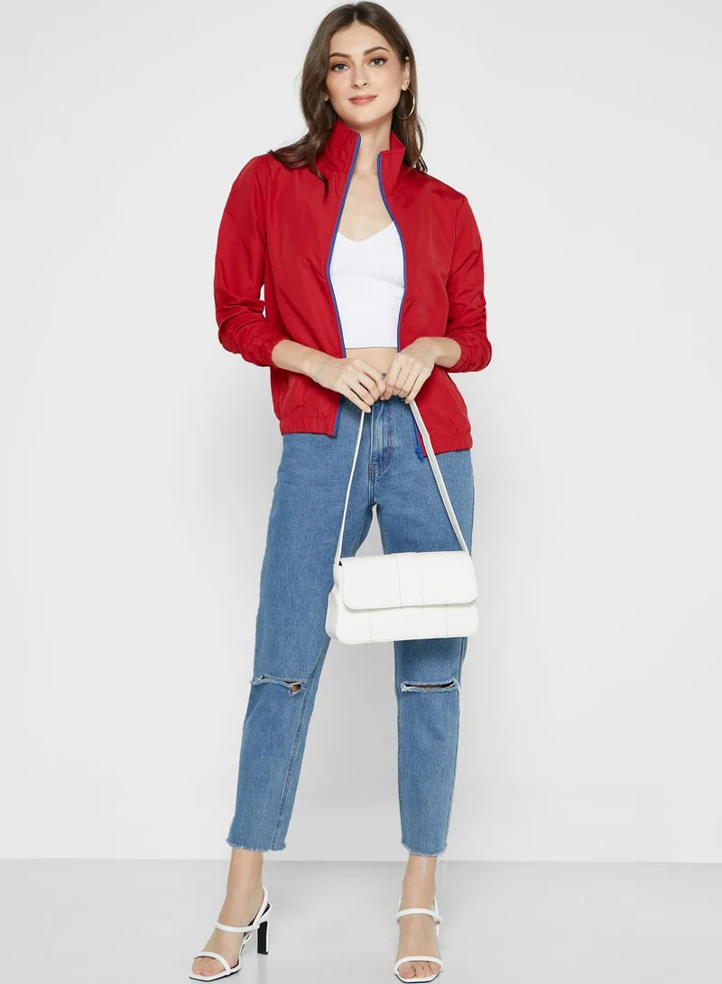 Mast & Harbour Zip Through Jacket