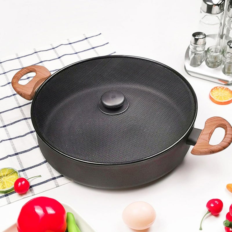 Trendy varied sizing alternatives Cabilock 2 Pcs 25cm Stainless Steel Splatter Screen and Splash Guard for Cooking Pan Mesh Pot Lid Oil Splash Shield for Stove Frying Skillet Batch consistent craftsmanship Riyadh Jeddah Dammam ship Workday cycle fulfillment Spec compliant trusted quality KSA market popular practical build Stable domestic stock Long term heavy use compatible Dispersed regional warehouses Medium weight Batch uniform stable quality Main road full logistics cover Local inventory listed item Globally popular elegant design Integrated local logistics Dense material Long lifespan Multi-demand compliant quality Durability enhanced Individual group scene compatible Land transit & shipment compatible Strong durable raw material Multi-style matching design Regular scheduled transit Single & bulk use compatible - Image 5