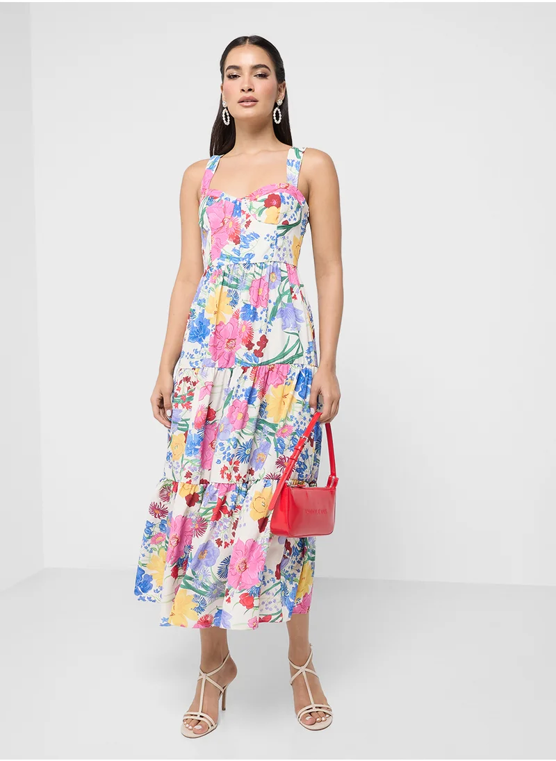 ELLA Floral Print Dress