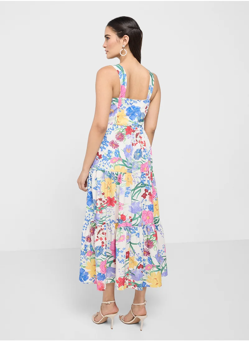 ايلا Floral Print Dress