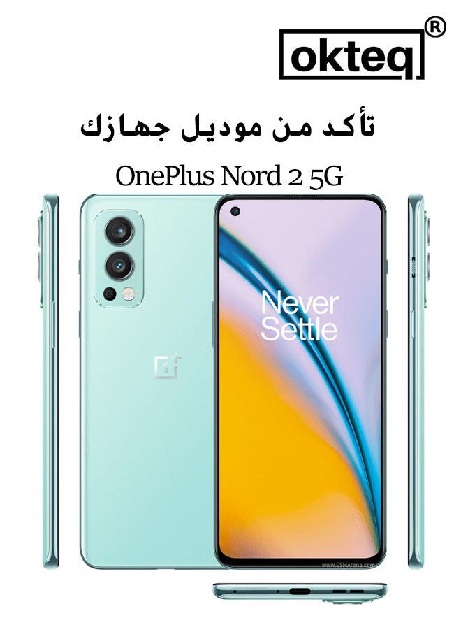 أوكتيك - جراب حماية كفر غطاء هاتف جوال خلفي صلب تصميم نجوم الفضاء الخارجي متوافق مع ون بلس نورد 2 5جي - Image 1