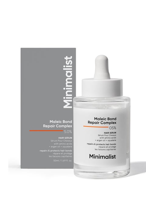 Hair Serum for Repairing Damaged Hair with Maleic Bond Repair Complex 05%