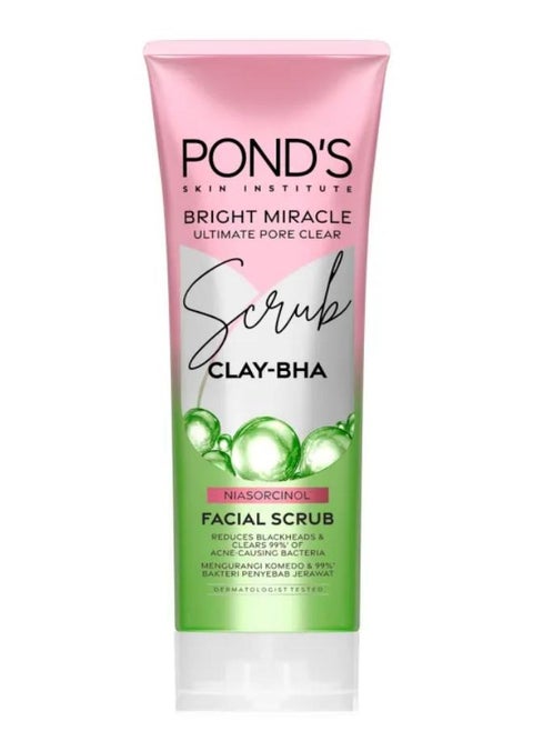 Bright Miracle Ultimate Pore Clear Facial Scrub 100g