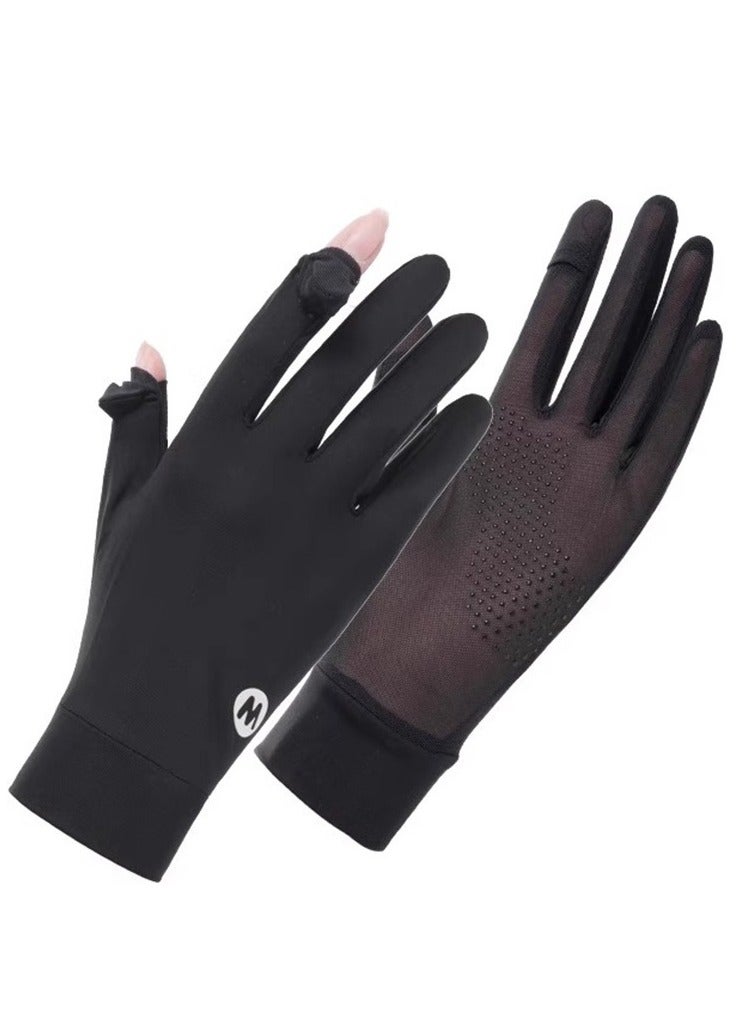 Generic UV Protection Summer Sunscreen Gloves For Outdoor Sports、Cycling 、Driving Gloves  - Image 1