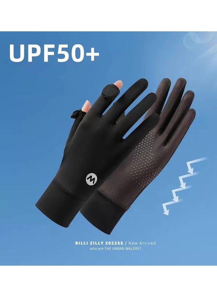 Generic UV Protection Summer Sunscreen Gloves For Outdoor Sports、Cycling 、Driving Gloves  - Image 2