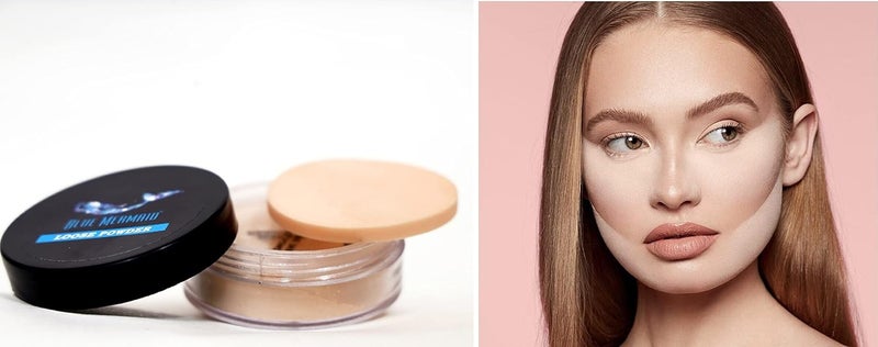 Makeup Blurs Imperfections Loose Face Powder Lightweight - Image 1