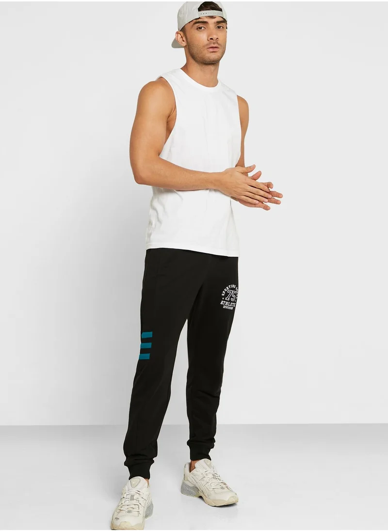 Seventy Five Stripe Panel Joggers