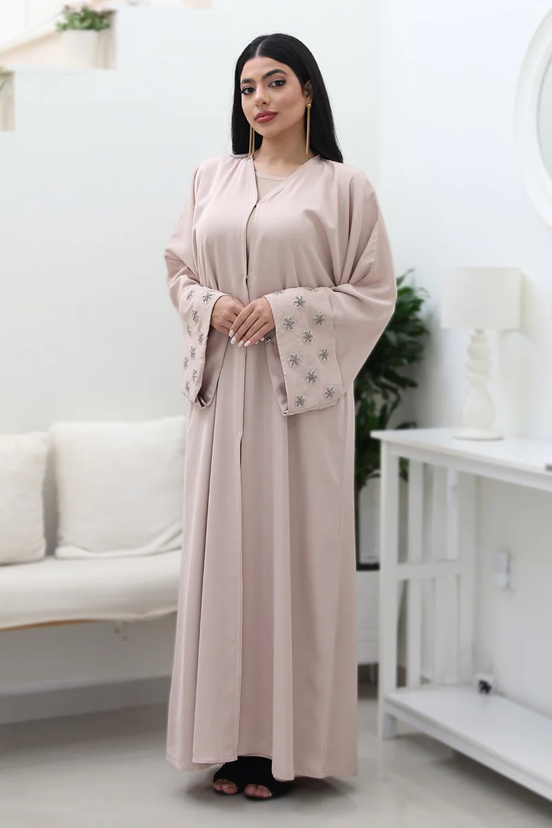 النخبة Ethereal Blush Abaya-761