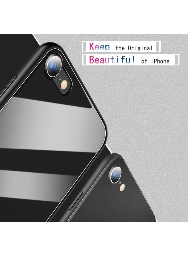 جراب Humixx Slim لهاتف iPhone 7/8، أسود مطفي، MF-CS-iPhone-7-BLACK-US - Image 2