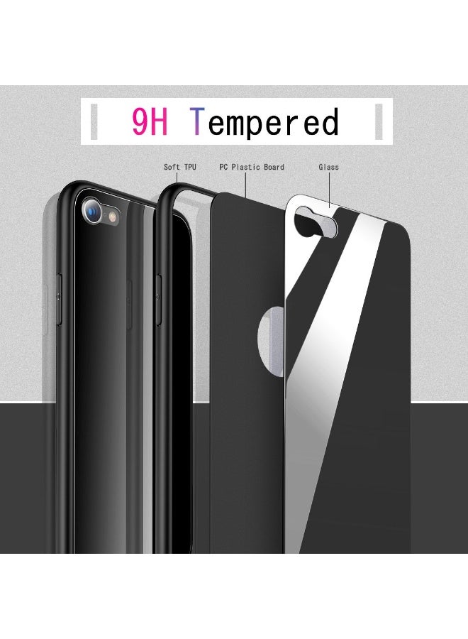 جراب Humixx Slim لهاتف iPhone 7/8، أسود مطفي، MF-CS-iPhone-7-BLACK-US - Image 3