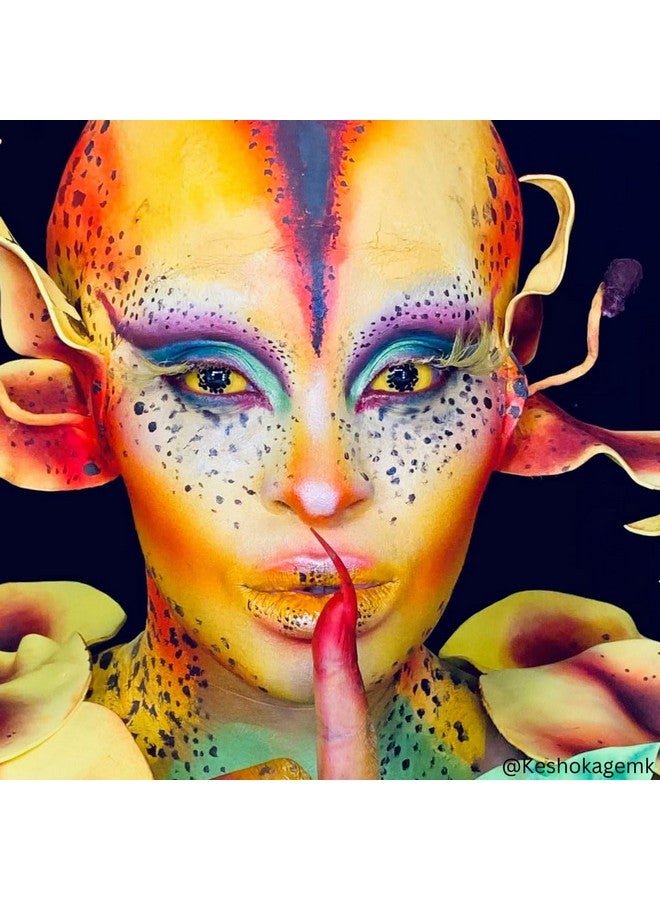 mehron طلاء وجه وجسم سائل للمكياج (1 أونصة) (أصفر) - Image 3