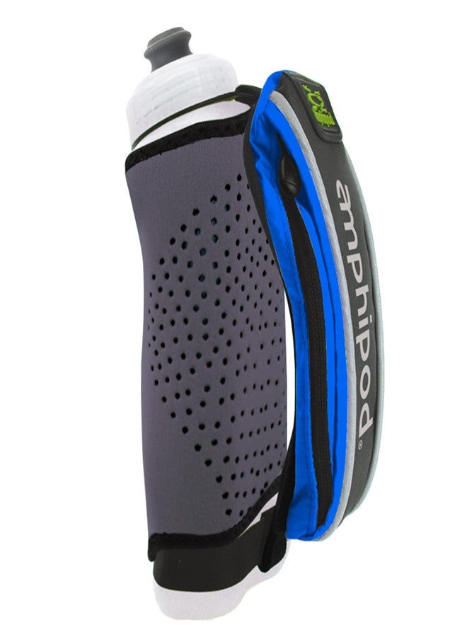 Amphipod Hydraform Jett-Lite Thermal Handheld, Ergonomic Hydration & Storage for Runners, Hikers & Athletes - Swift Blue - 12 oz. - Image 1