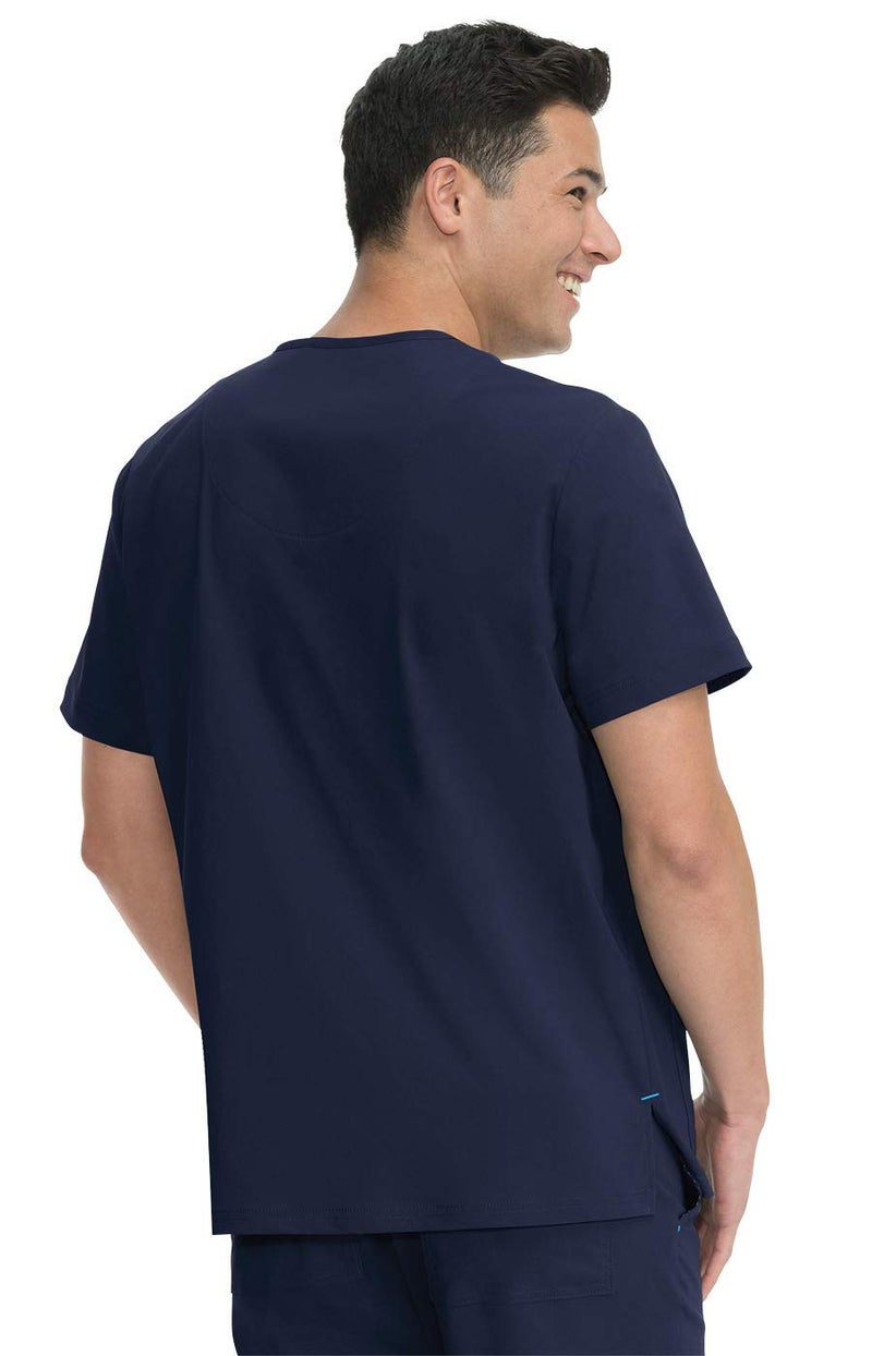 KOI Basics for Men 668 Bryan Top (Navy, X-Large) - Image 2