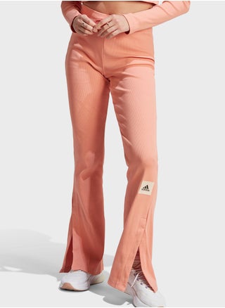 Lounge Ribbed Flared-Leg Joggers - pzsku/Z66F54C9602F03ADA72CFZ/45/_/1696699298/cbcc47f6-51f1-4b66-8426-30d58fd2cbf9