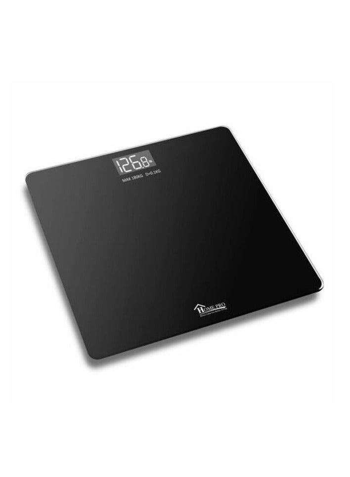 Home Pro Digital Bathroom Scale Black - Image 1