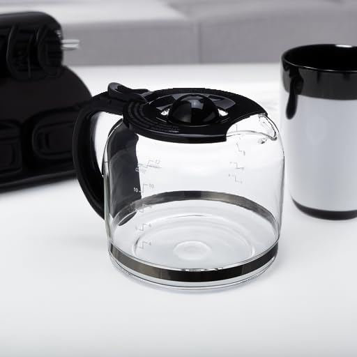Capresso Glass Carafe 12 Cup, Black - Image 5