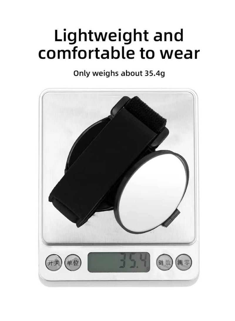 KASTWAVE Bicycle Mirror, Cycling Rear View Mirror, Rotatable Adjustable Safe Rearview Mirror for Bicycle Mountain Bike Road Bikes - Image 5