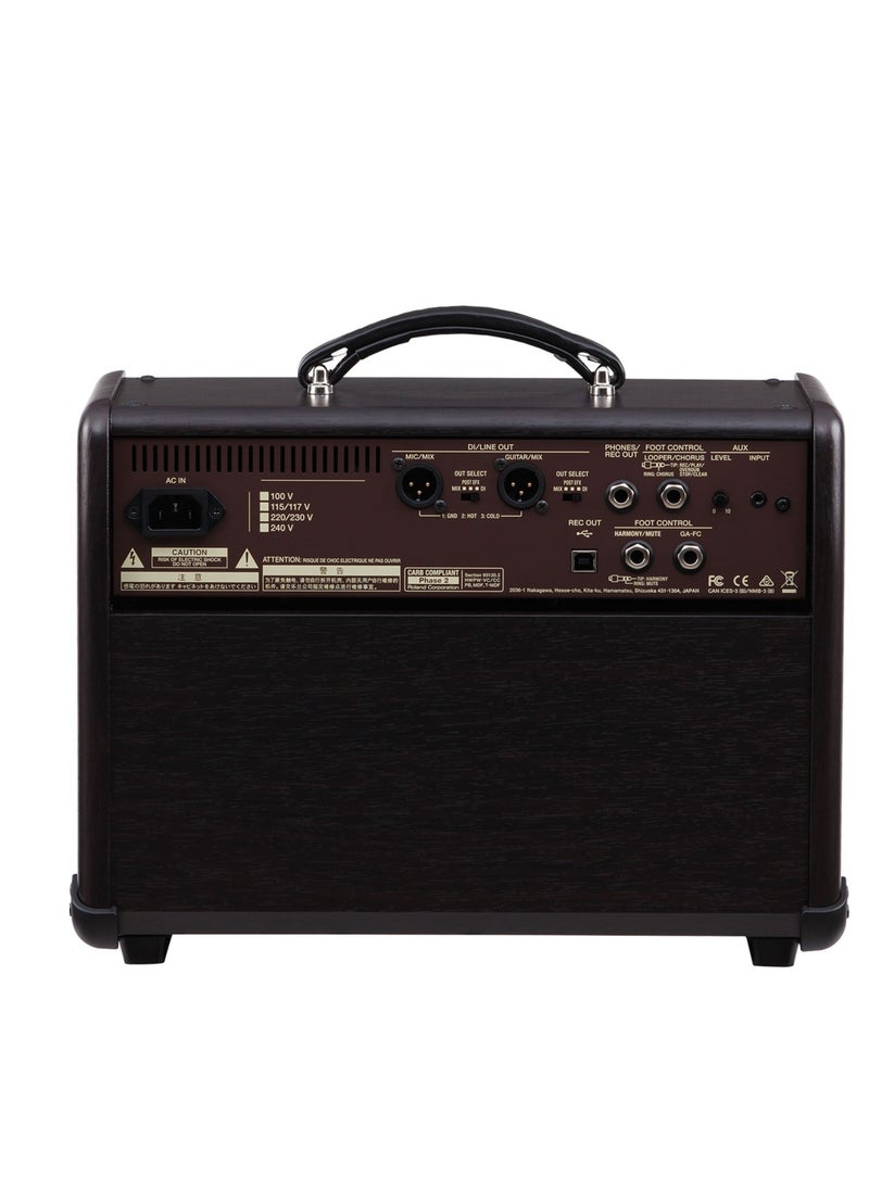 BOSS BOSS ACS Live 60W Combo Amplifier for Acoustic Guitar and Vocals  - Image 4