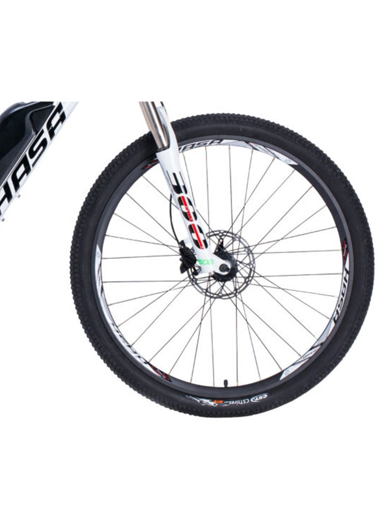 HASA Swift 27.5 E-Bike - White - Image 3