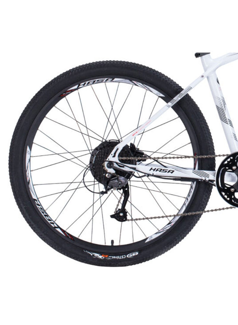 HASA Swift 27.5 E-Bike - White - Image 2