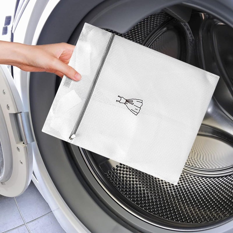 BS B&S Coarse Mesh Laundry Bag Heavy-Duty Wash Bags - Image 4