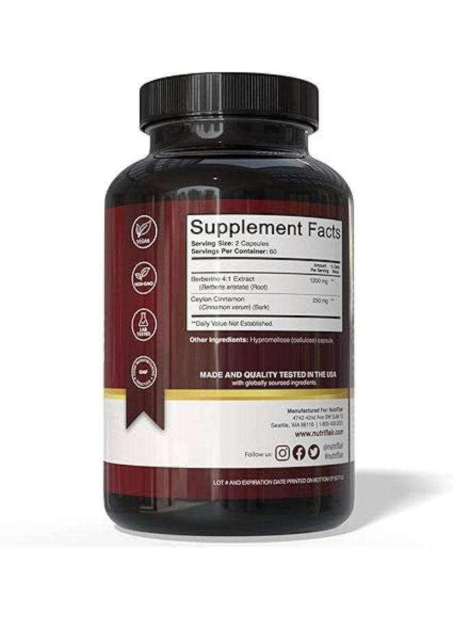 نوتري فلير كبسولات قرفة سيلان عضوية - Image 5