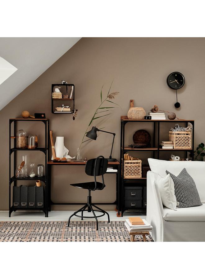 زبون كرسي دوار، أسود - Image 2