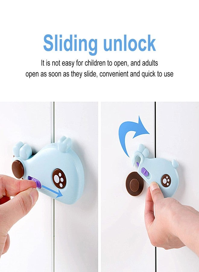 Mockery Baby Safety Cupboard Door Drawer Lock Baby Child Kid Proof Fridge Locks(Color May Vary),1 Count - Image 4