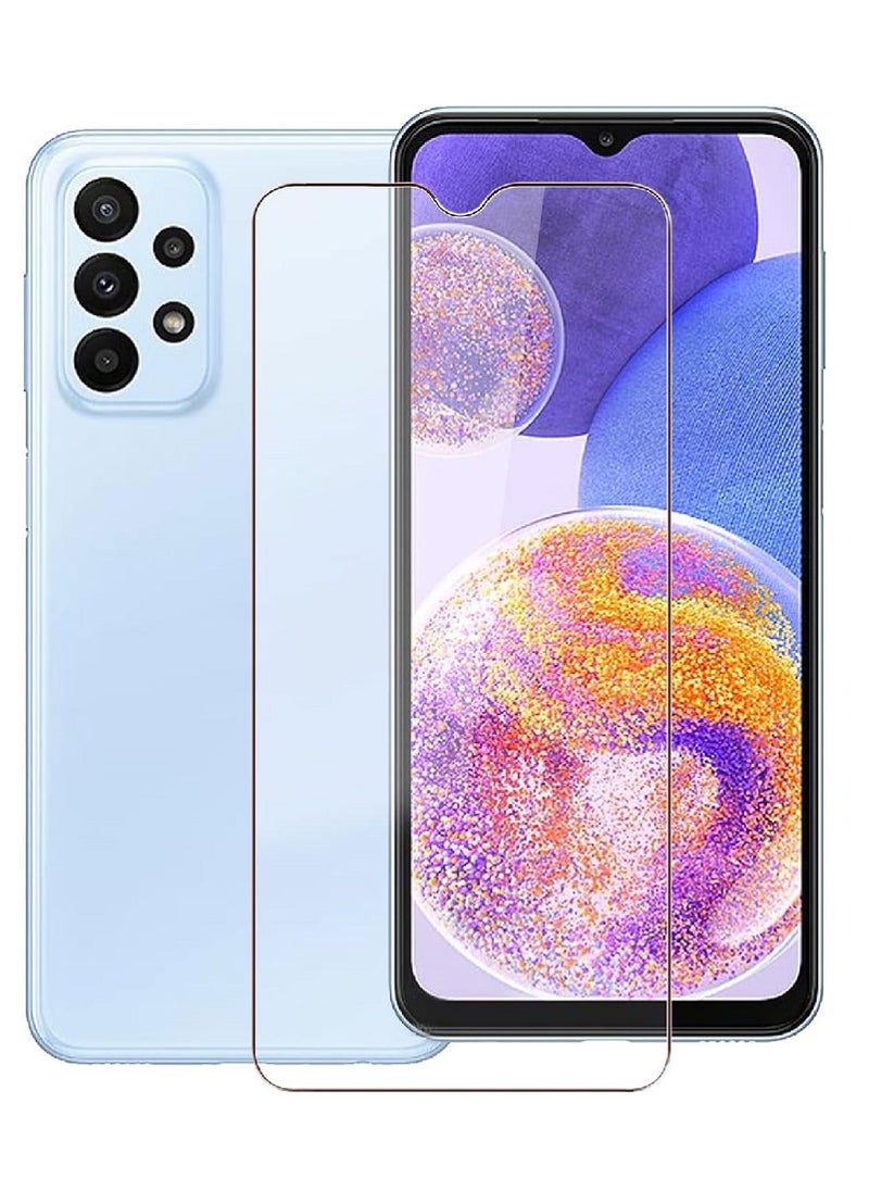 Super Tempered Glass Screen Protector Clear Designed For Samsung Galaxy A23 Full Screen Coverage And Bubble Free - Image 1