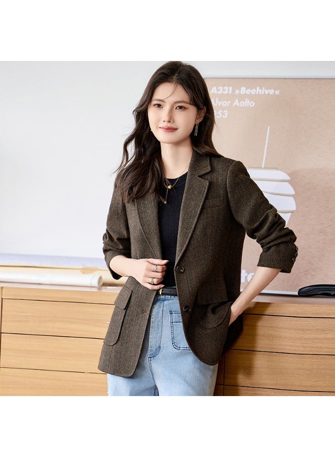 Shougu New Fashionable Casual Ms Suit Blazer - Image 4