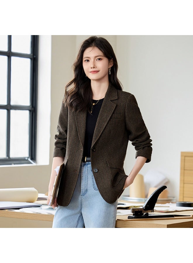 Shougu New Fashionable Casual Ms Suit Blazer - Image 2