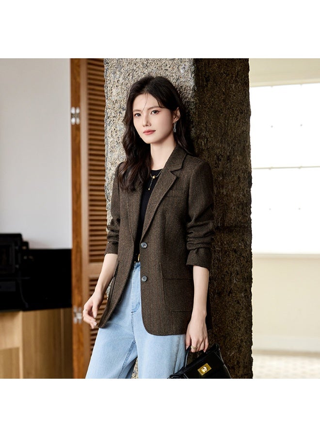 Shougu New Fashionable Casual Ms Suit Blazer - Image 3