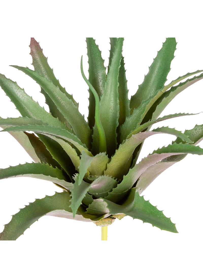 Herdekora - Artificial Cactus Succulent Green 28 cm - Image 1