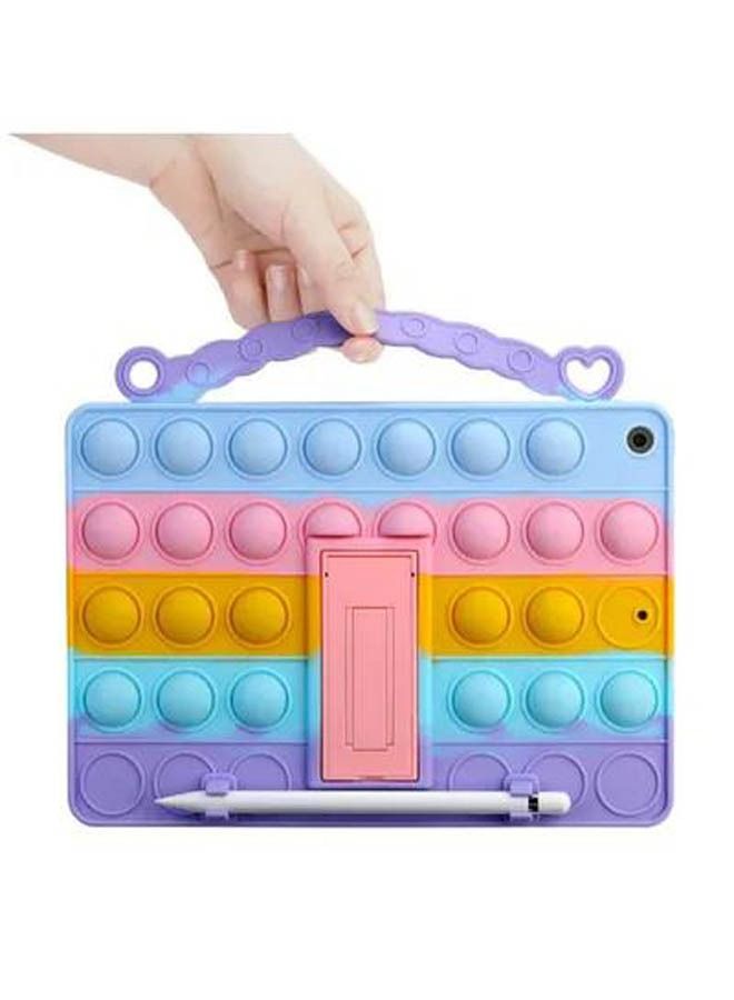 كابتن تيك غطاء حماية واقٍ لجهاز Apple iPad 10.2 بوصة 2021/2020/2019 (9/8/7) Gen مع حامل قلم رصاص - Image 1