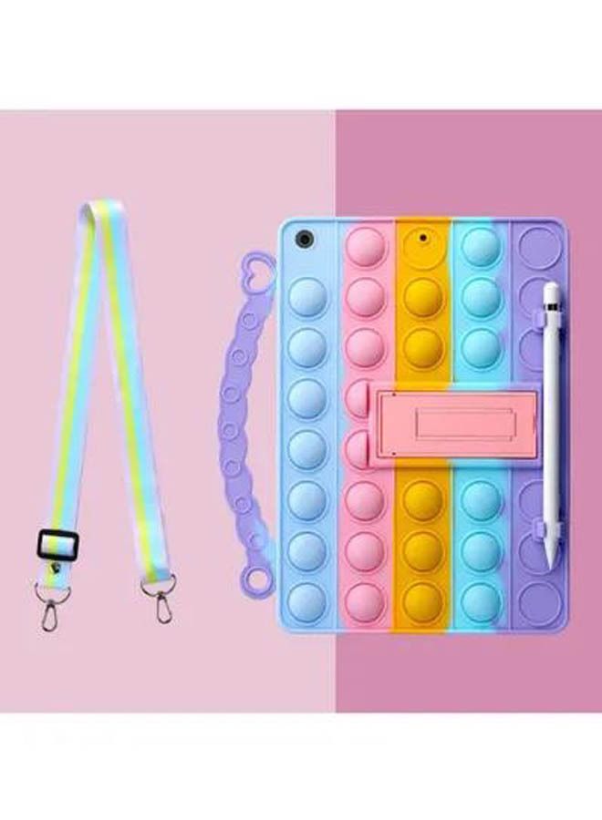 كابتن تيك غطاء حماية واقٍ لجهاز Apple iPad 10.2 بوصة 2021/2020/2019 (9/8/7) Gen مع حامل قلم رصاص - Image 3